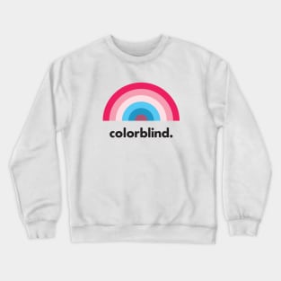 Colorblind Rainbow Crewneck Sweatshirt